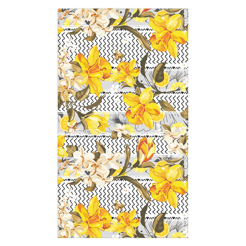 Marta Barragan Camarasa Pattern flowers and fruits Tablecloth