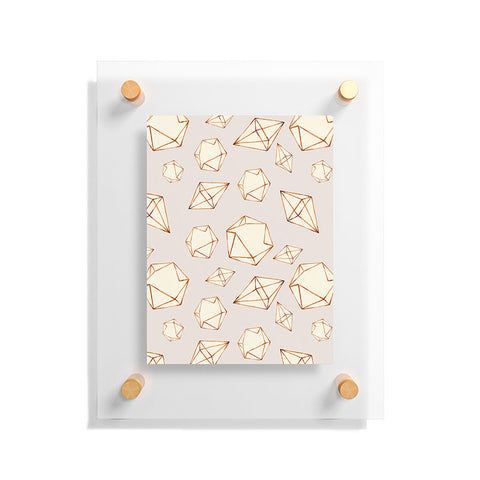 Marta Barragan Camarasa Pattern geometric dreams Floating Acrylic Print