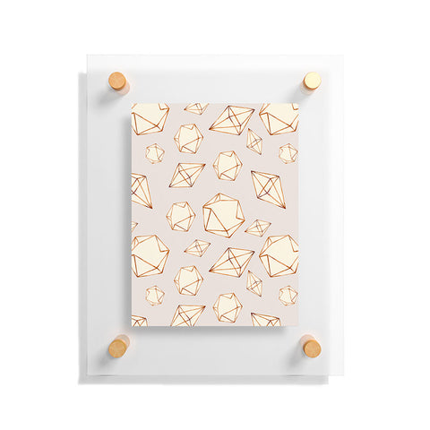 Marta Barragan Camarasa Pattern geometric dreams Floating Acrylic Print