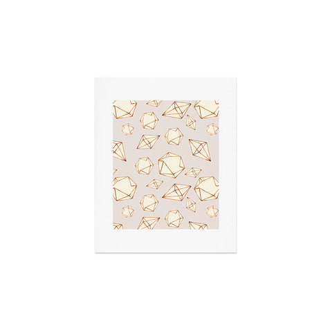 Marta Barragan Camarasa Pattern geometric dreams Art Print