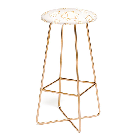 Marta Barragan Camarasa Pattern geometric dreams Bar Stool