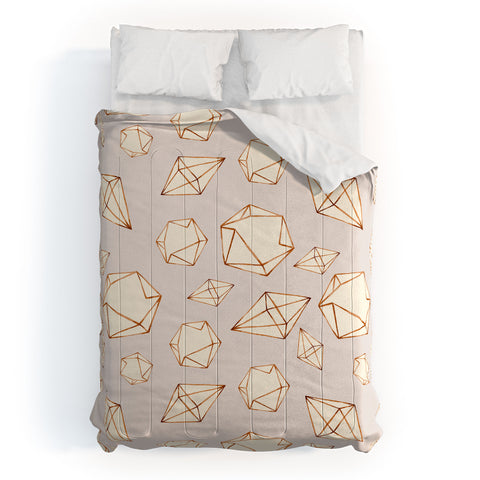 Marta Barragan Camarasa Pattern geometric dreams Comforter