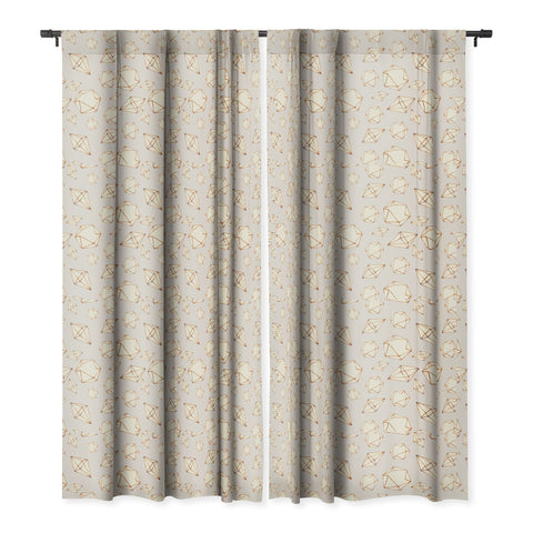 Marta Barragan Camarasa Pattern geometric dreams Blackout Window Curtain
