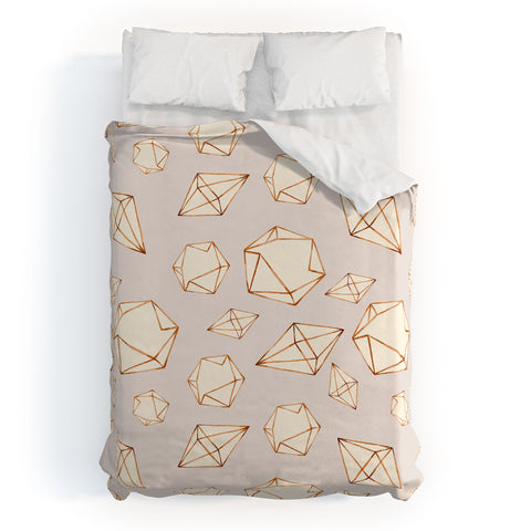 Marta Barragan Camarasa Pattern geometric dreams Duvet Cover