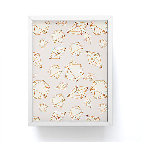 Marta Barragan Camarasa Pattern geometric dreams Framed Mini Art Print
