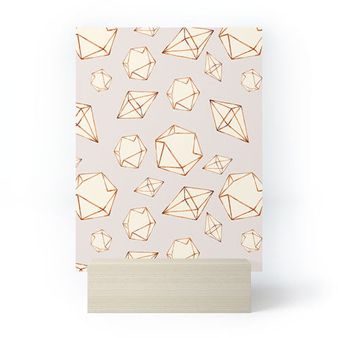 Marta Barragan Camarasa Pattern geometric dreams Mini Art Print