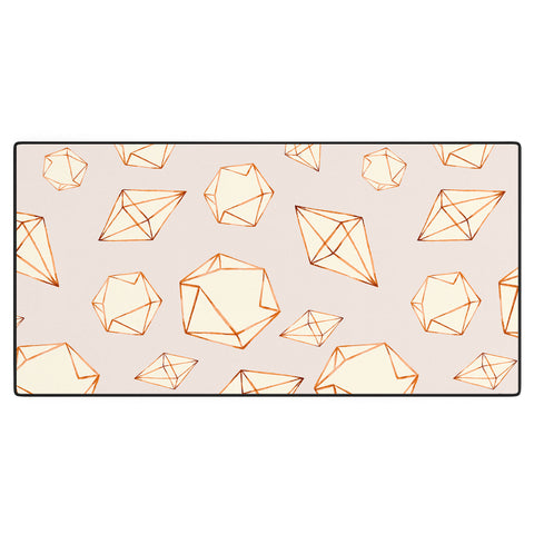 Marta Barragan Camarasa Pattern geometric dreams Desk Mat