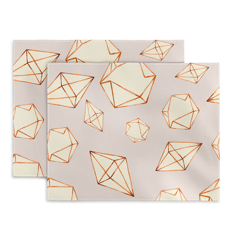 Marta Barragan Camarasa Pattern geometric dreams Placemat