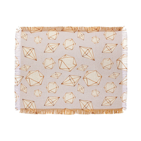 Marta Barragan Camarasa Pattern geometric dreams Throw Blanket