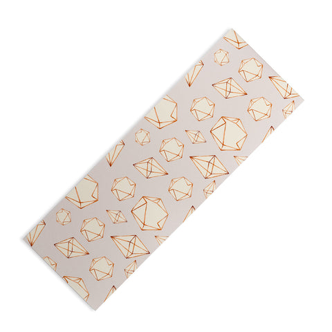 Marta Barragan Camarasa Pattern geometric dreams Yoga Mat