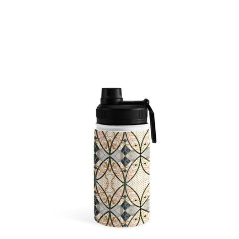 Marta Barragan Camarasa Pattern mosaic Art deco Water Bottle