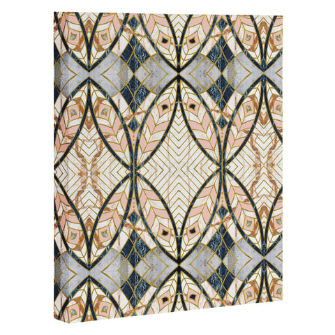 Marta Barragan Camarasa Pattern mosaic Art deco Art Canvas