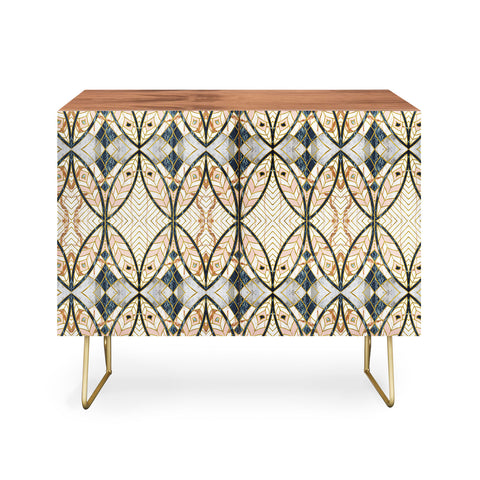 Marta Barragan Camarasa Pattern mosaic Art deco Credenza