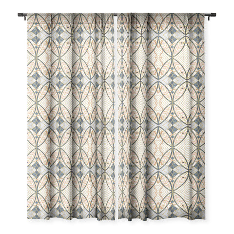 Marta Barragan Camarasa Pattern mosaic Art deco Sheer Non Repeat