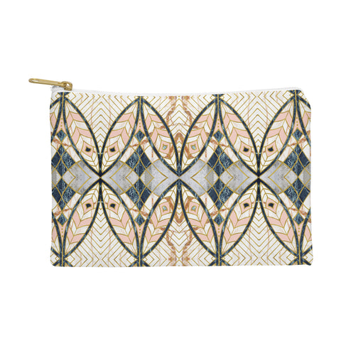 Marta Barragan Camarasa Pattern mosaic Art deco Pouch