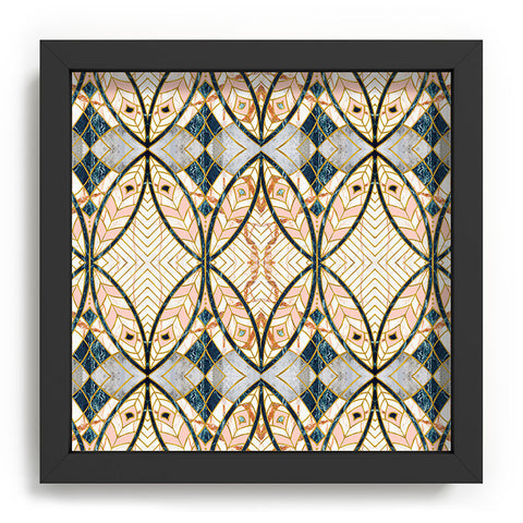 Marta Barragan Camarasa Pattern mosaic Art deco I Recessed Framing Square