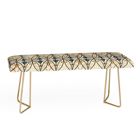 Marta Barragan Camarasa Pattern mosaic Art deco I Bench