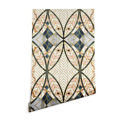 Marta Barragan Camarasa Pattern mosaic Art deco I Wallpaper