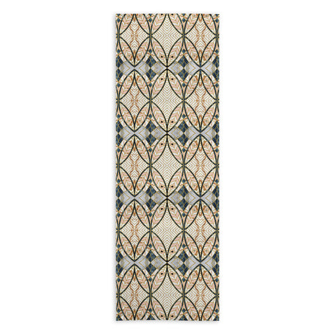 Marta Barragan Camarasa Pattern mosaic Art deco I Yoga Towel