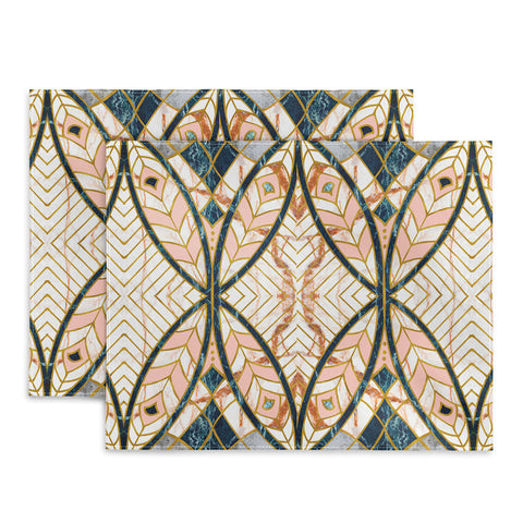 Marta Barragan Camarasa Pattern mosaic Art deco I Placemat