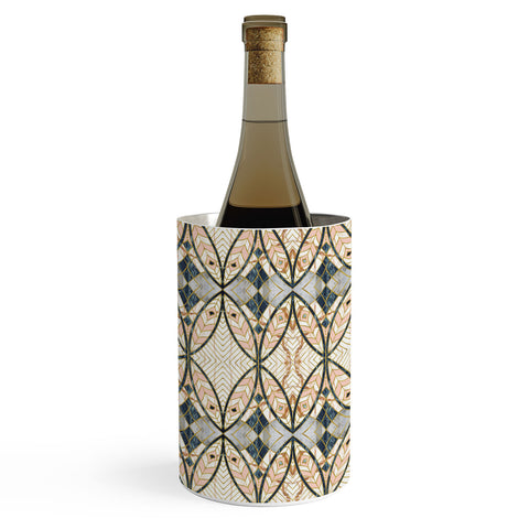 Marta Barragan Camarasa Pattern mosaic Art deco I Wine Chiller