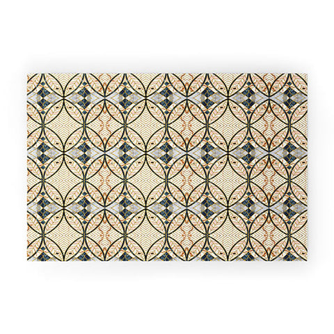 Marta Barragan Camarasa Pattern mosaic Art deco Welcome Mat