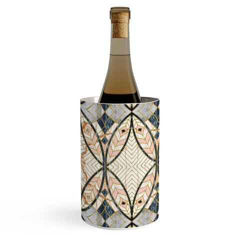 Marta Barragan Camarasa Pattern mosaic Art deco Wine Chiller