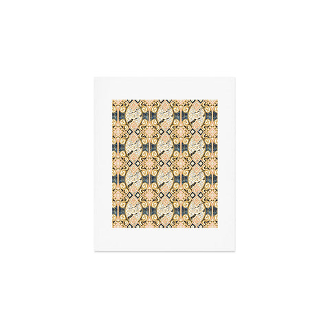 Marta Barragan Camarasa Pattern mosaic marble art deco Art Print