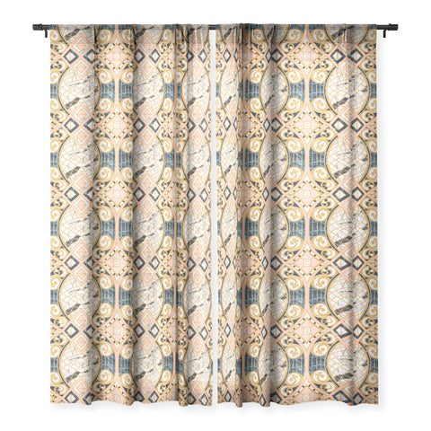 Marta Barragan Camarasa Pattern mosaic marble art deco Sheer Non Repeat