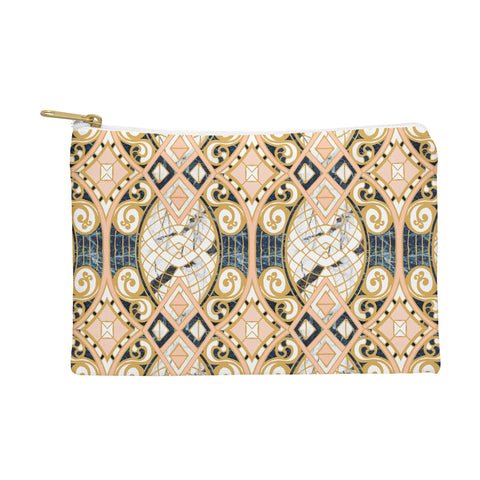 Marta Barragan Camarasa Pattern mosaic marble art deco Pouch