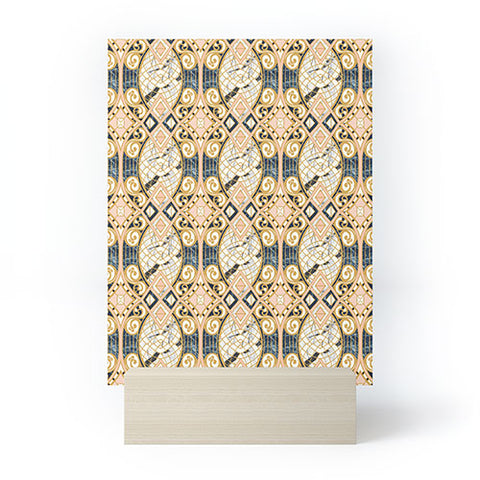 Marta Barragan Camarasa Pattern mosaic marble art deco Mini Art Print