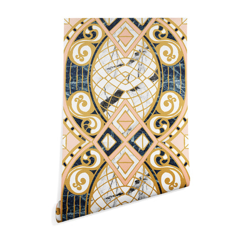 Marta Barragan Camarasa Pattern mosaic marble art deco Wallpaper