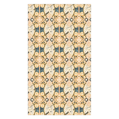 Marta Barragan Camarasa Pattern mosaic marble art deco Tablecloth
