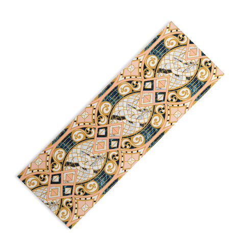 Marta Barragan Camarasa Pattern mosaic marble art deco Yoga Mat