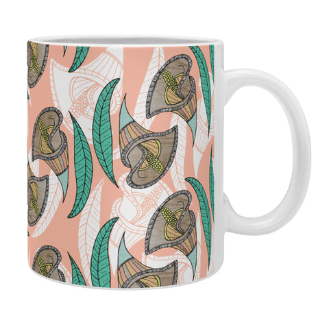 Marta Barragan Camarasa Pattern of African flowers Coffee Mug