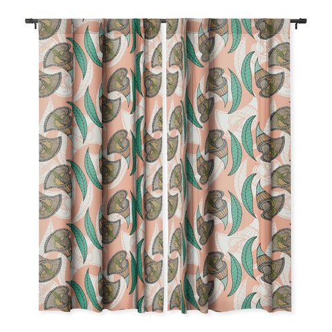 Marta Barragan Camarasa Pattern of African flowers Blackout Non Repeat