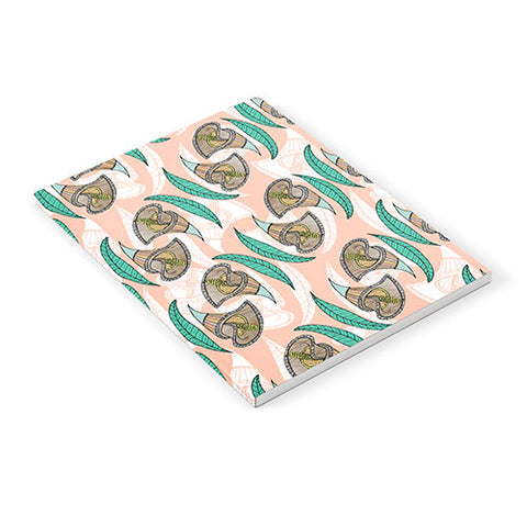 Marta Barragan Camarasa Pattern of African flowers Notebook