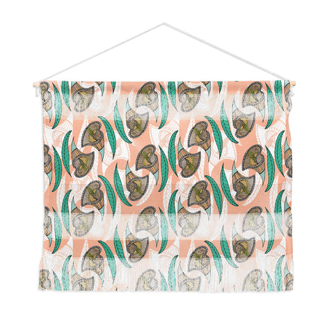 Marta Barragan Camarasa Pattern of African flowers Wall Hanging Landscape