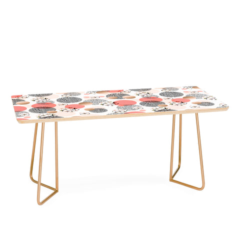 Marta Barragan Camarasa Pattern of textured circles Coffee Table