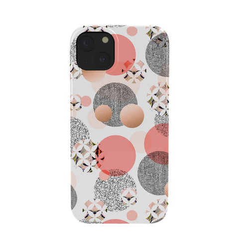 Marta Barragan Camarasa Pattern of textured circles Phone Case