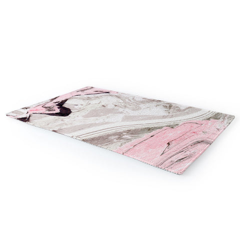 Marta Barragan Camarasa Pink and gray marble Area Rug