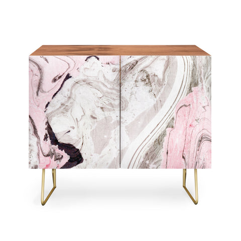 Marta Barragan Camarasa Pink and gray marble Credenza