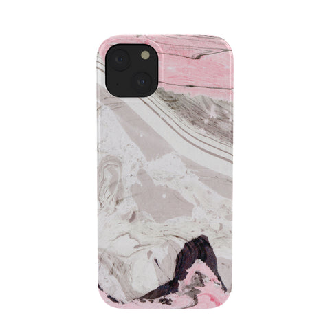 Marta Barragan Camarasa Pink and gray marble Phone Case