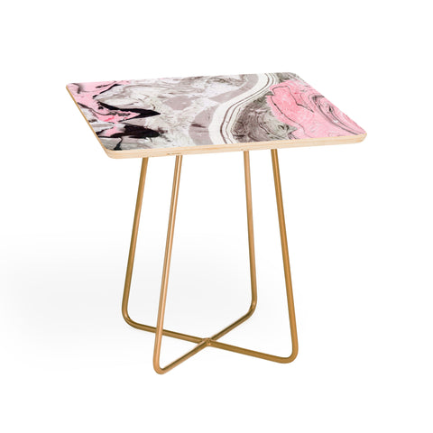 Marta Barragan Camarasa Pink and gray marble Side Table