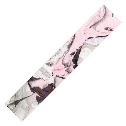 Marta Barragan Camarasa Pink and gray marble Table Runner