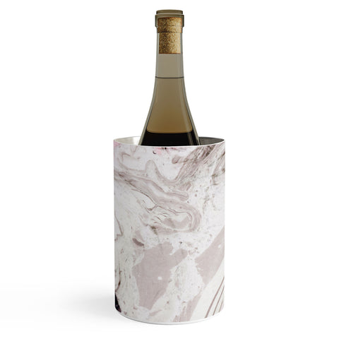 Marta Barragan Camarasa Pink and gray marble Wine Chiller