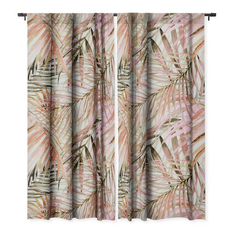 Marta Barragan Camarasa Pink leaf Blackout Non Repeat