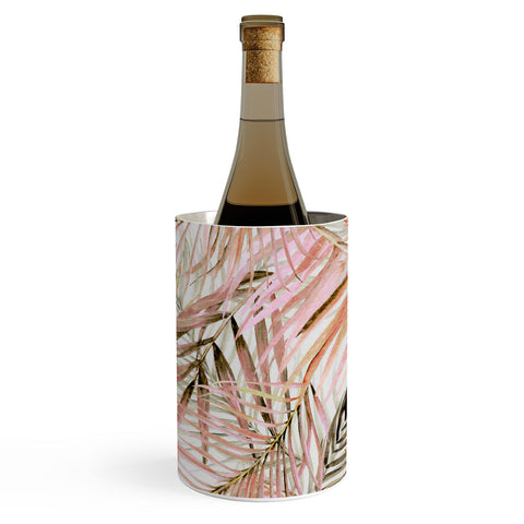 Marta Barragan Camarasa Pink leaf Wine Chiller