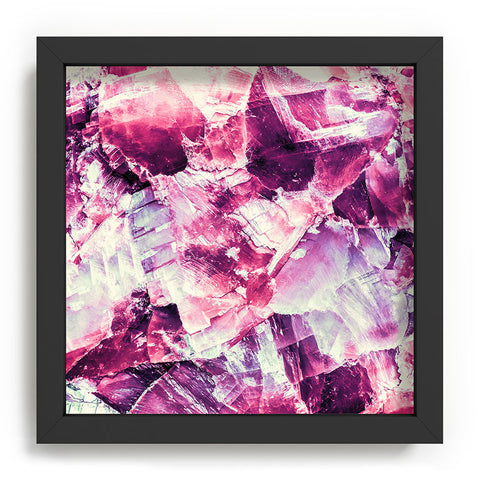 Marta Barragan Camarasa Pink mineral texture detail Recessed Framing Square