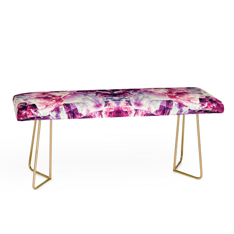 Marta Barragan Camarasa Pink mineral texture detail Bench